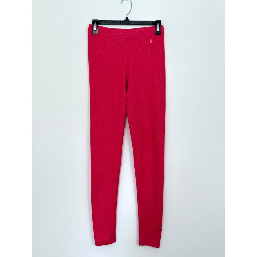 Helly Hansen Base Layer Leggings Pink Womens Medium Lifa Merino Wool
